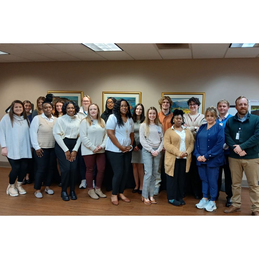 Employees from East Alabama Health's New Employee Orientation on Jan. 6, 2025.