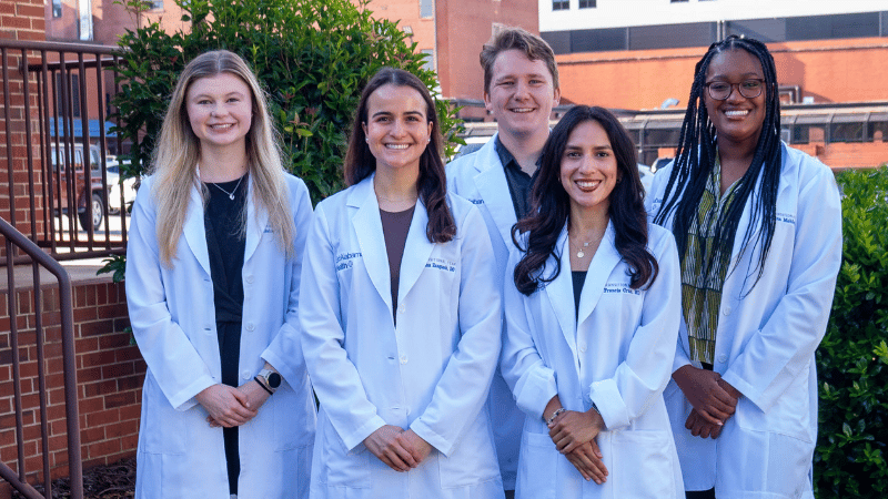 Residents in East Alabama Health's Transitional Year Program.