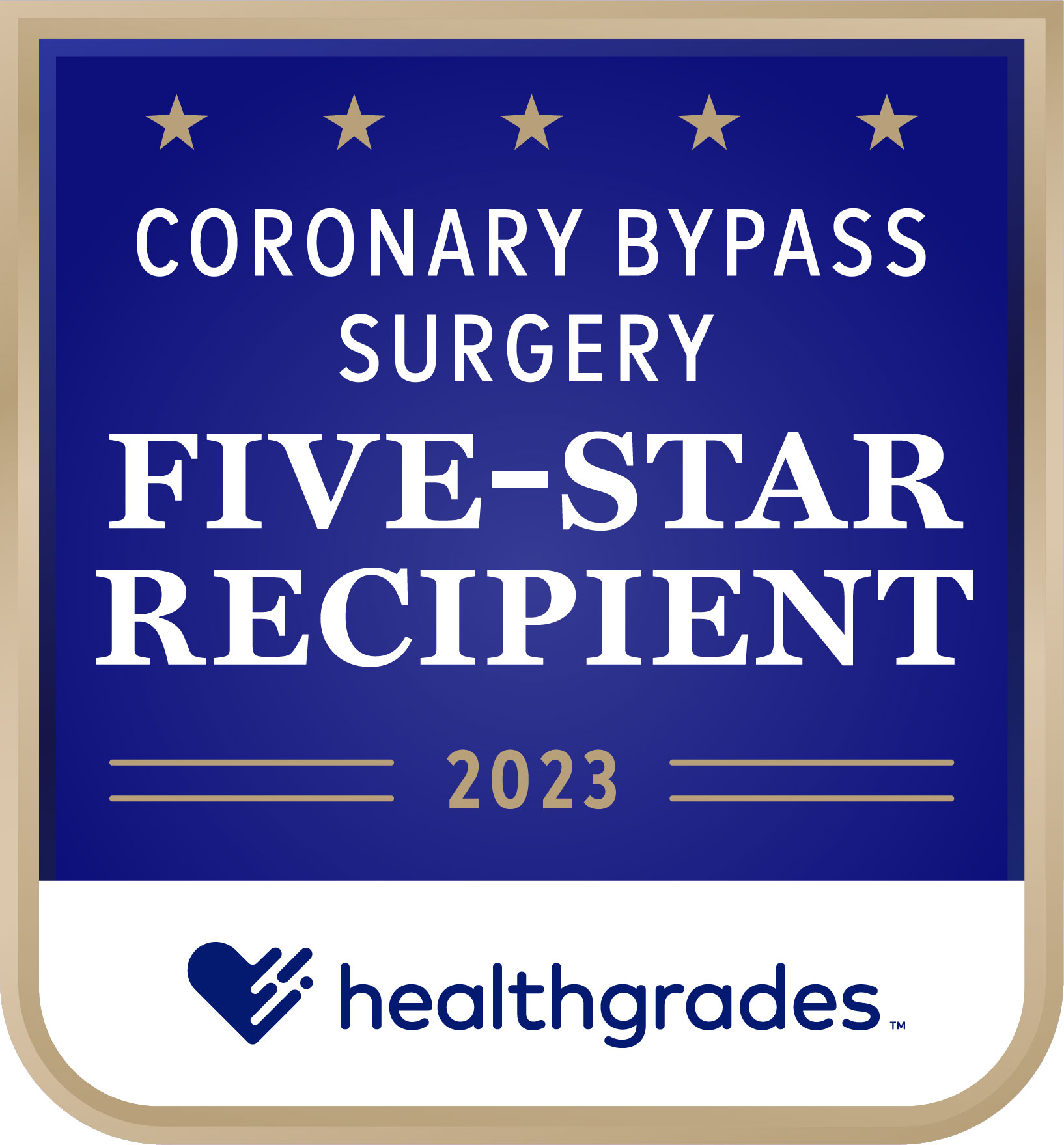 EAMC received the Five-Star Award for Coronary Bypass Surgery from Healthgrades.