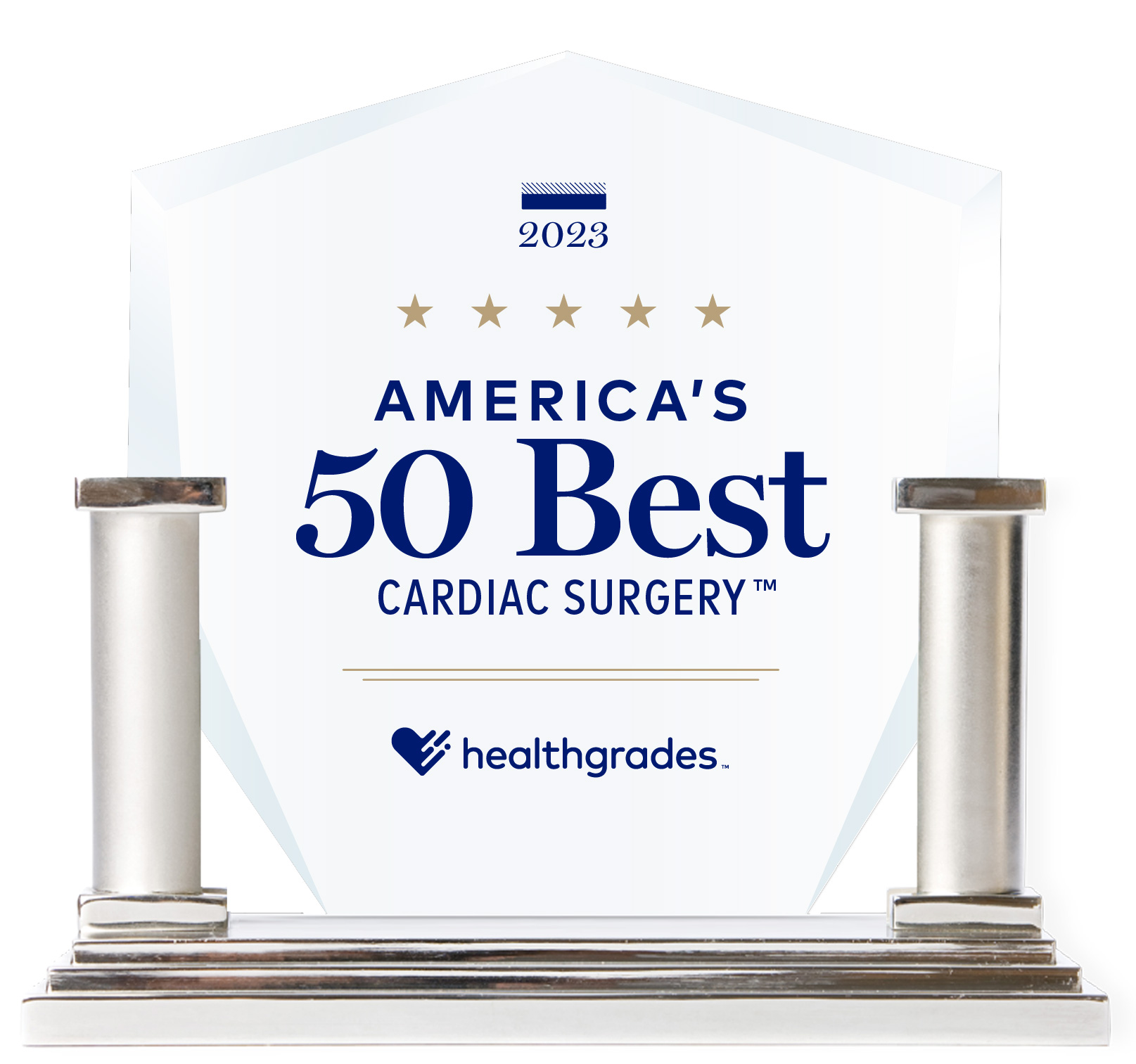 EAMC was recognized by Healthgrades as one of America's 50 Best Hospitals for Cardiac Surgery for 2023.